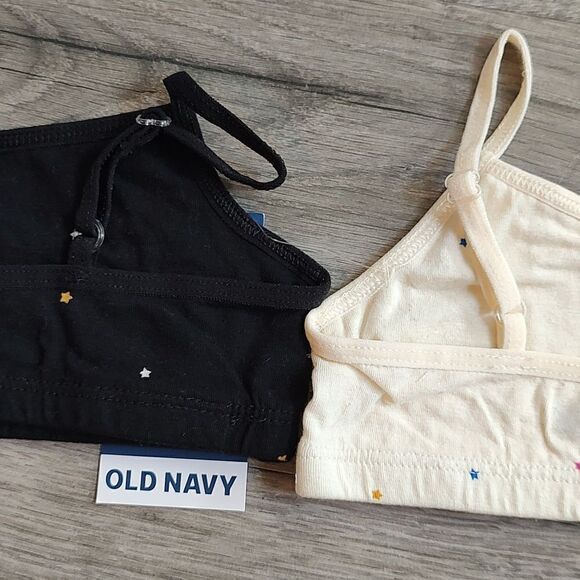 Brand New Old Navy Patterned Size XS(5) Cami Bra 2-Pack for Girls - Picture 5 of 8